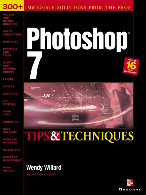 Title details for Photoshop 7 by Wendy Willard - Available